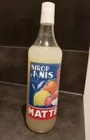 Mängden socker i Sirop d'anis