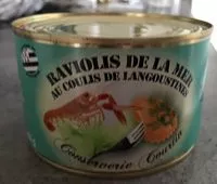 Mängden socker i Raviolis de la mer au coulis de langoustines