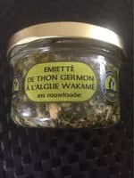 Mängden socker i Emiette de rhon germin a l algue