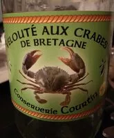 Mängden socker i Velouté aux crabes de Bretagne
