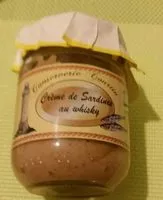 Mängden socker i Creme de Sardines au Wisky