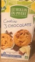Mängden socker i Cookies 3 chocolats