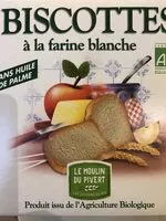 Mängden socker i Biscottes à la farine blanche