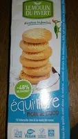 Mängden socker i Sablés Equilibre Noix de coco