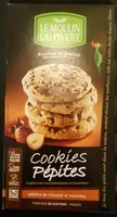Mängden socker i Cookies Pépites Chocolat Noisettes