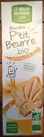 Mängden socker i Biscuits P'tit Beurre bio