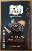Mängden socker i Tentation - Biscuits à l'orange enrobés de chocolat noir
