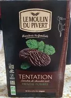 Mängden socker i Tentation menthe poivrée