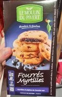 Mängden socker i Biscuits fourrés à la myrtille