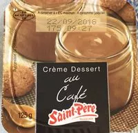 Mängden socker i Crème dessert au café