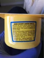 Mängden socker i Creme Dessert Saveur Vanille