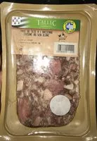 Mängden socker i Pate de tete a l’ancienne cuisine au vin