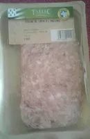 Mängden socker i terrine de lapin a l'ancienne