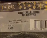 Mängden socker i Ballotine de chapon aux pistaches