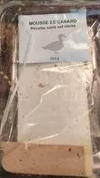 Mängden socker i Mousse de canard