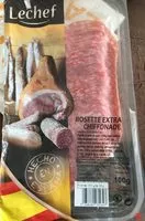 Mängden socker i Saucisson sec chiffonade