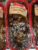 Mängden socker i Terrine de campagne label rouge