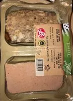 Mängden socker i Terrine de campagne + Crème de foie