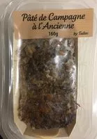Mängden socker i 220G Petit Pate Bois Campagne Tallec