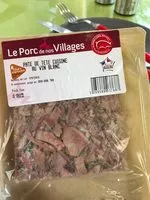 Mängden socker i Pâté de tête