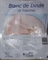Mängden socker i Jambon Blanc de Dinde 18 Tranches
