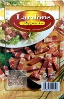 Mängden socker i Lardons fumés