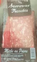 Mängden socker i Miche au poivre