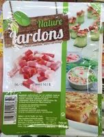 Mängden socker i Lardons natures
