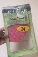 Mängden socker i Salami danois