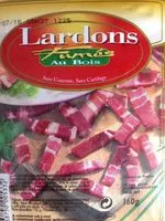 Mängden socker i Lardons Fumés