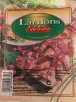 Mängden socker i Lardons nature