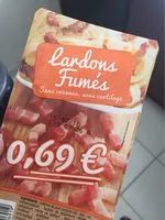 Mängden socker i Lardons fumés