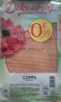 Mängden socker i Coppa