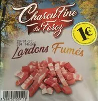 Mängden socker i Lardons Fumés