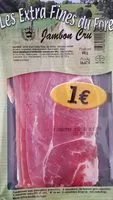Mängden socker i Jambon cru
