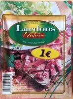 Mängden socker i Lardons nature