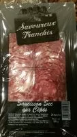 Mängden socker i Saucisson sec aux Cèpes 