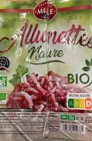 Mängden socker i Allumettes nature