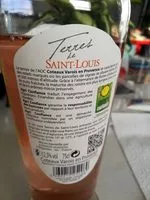 Mängden socker i Vin Rosé Terres De Saint Louis, Côteaux Du Varois 2011