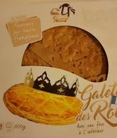 Mängden socker i Galette des rois