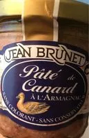 Mängden socker i Paté de Canard à L'Armagnac