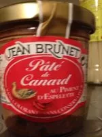 Mängden socker i Terrine de canard aux figues Jean Brunet verrine