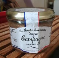 Mängden socker i Terrine de Campagne au poivre vert