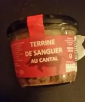 Mängden socker i Terrine de sanglier