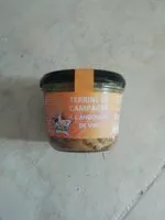 Mängden socker i Terrine de campagne à l'andouille de vire