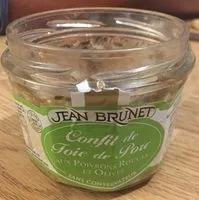 Mängden socker i Confie de foie de porc aux poivrons rouges et olives