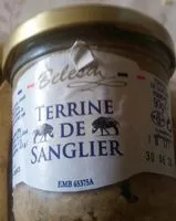 Mängden socker i Terrine de sanglier