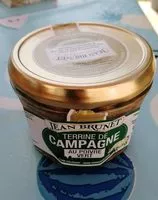 Mängden socker i Terrine de campagne