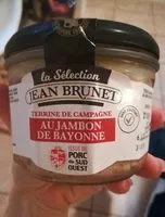 Mängden socker i Terrine de campagne au jambon de Bayonne