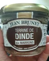 Mängden socker i Terrine de dinde aux marrons
